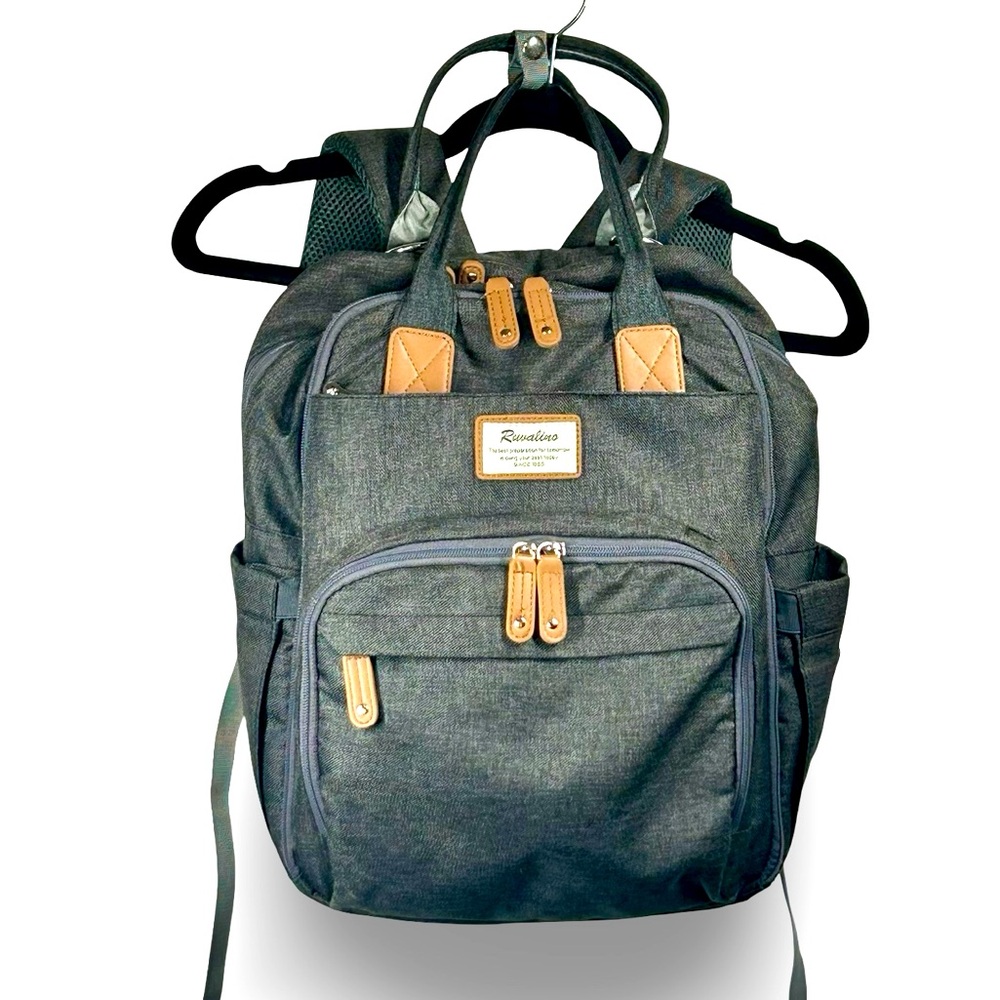 Ruvalino Travel Diaper‎ Bag Backpack Baby Multi-Function Unisex Gear Infant